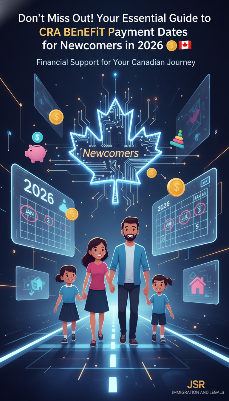 CRA Benefit Payment Dates for Newcomers in 2026