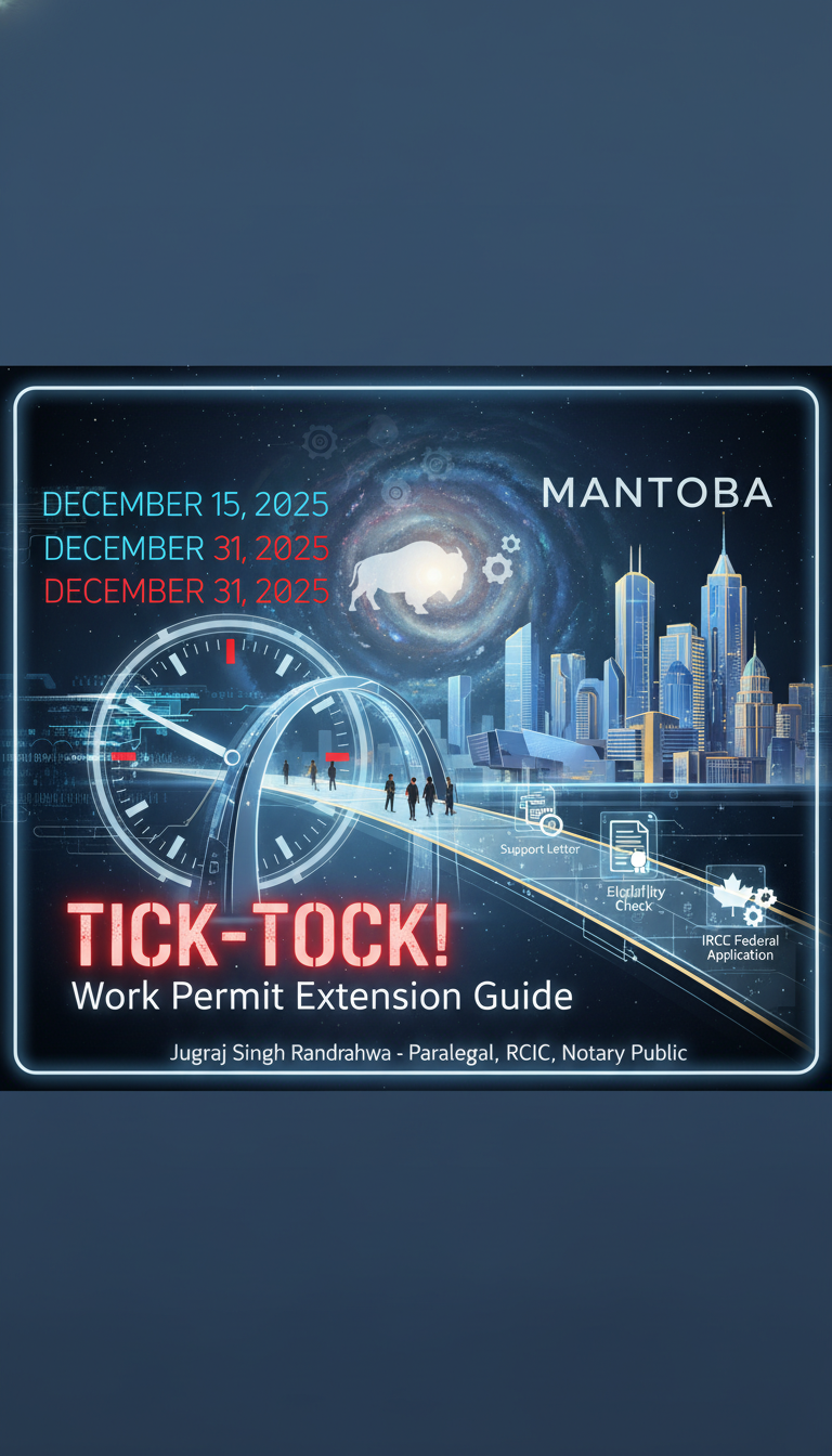 Tick-Tock! Your Manitoba Work Permit Extension Guide Before Time Runs Out!